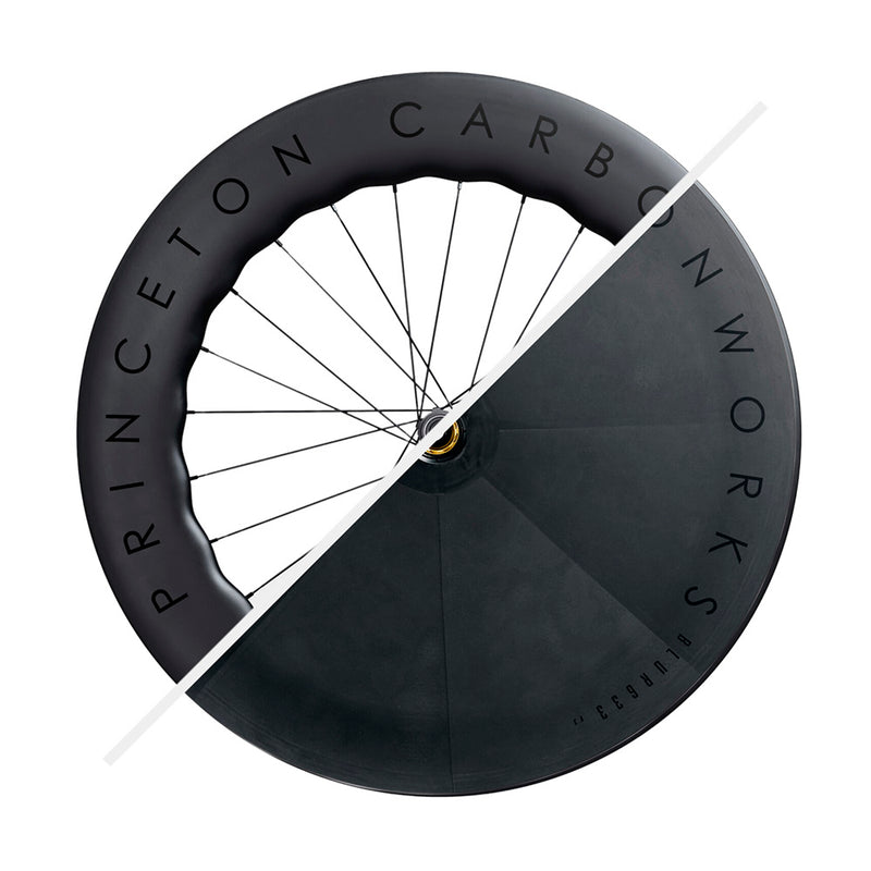 Princeton Coda/Blur Set - Tactic Hubs / Shimano HG DB Wheel Black