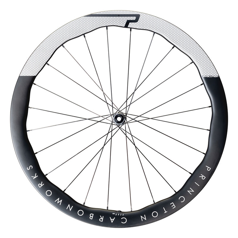 Princeton Peak 4550 Evo Tactic Hubs White Graphics / DB Shimano HG Wheel Black / White