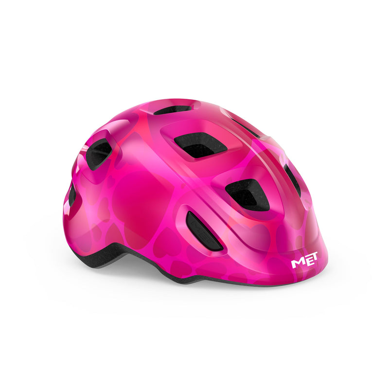 EX Display MET Hooray MIPS Helmet Pink Hearts - 52-56 CM