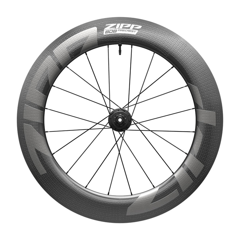 Zipp Wheel 808 Firecrest Carbontubeless Disc Brake Center Locking 700C Rear 20 Spokes XDR 12 X 142 MM Standard Graphic B1