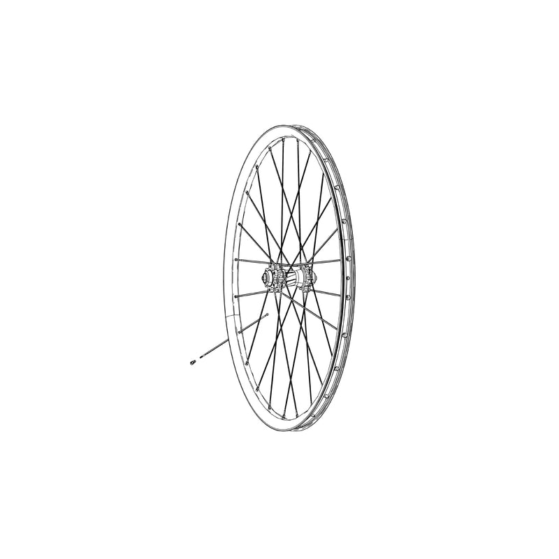 SRAM Zipp Spare Tubeless Universal Valve / Removable Valve Core Includes 1 Tubeless Valve & 1 Valve Core Wrench SRAM Zipp 1Zero