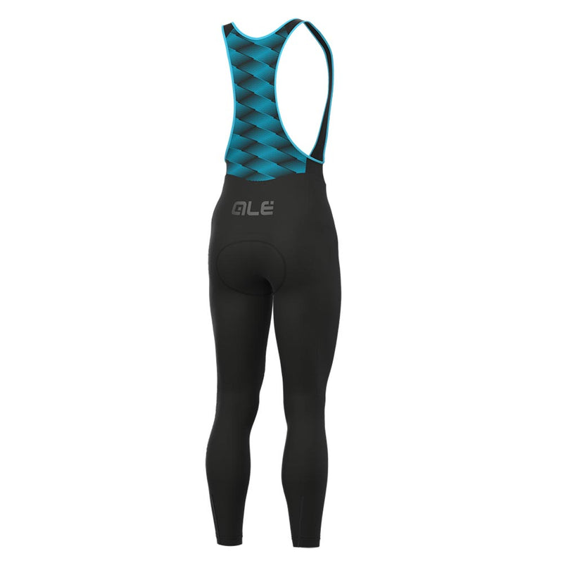 Ale K-Atmo 2.0 Klimatik WR Bibtights Black / Cyan