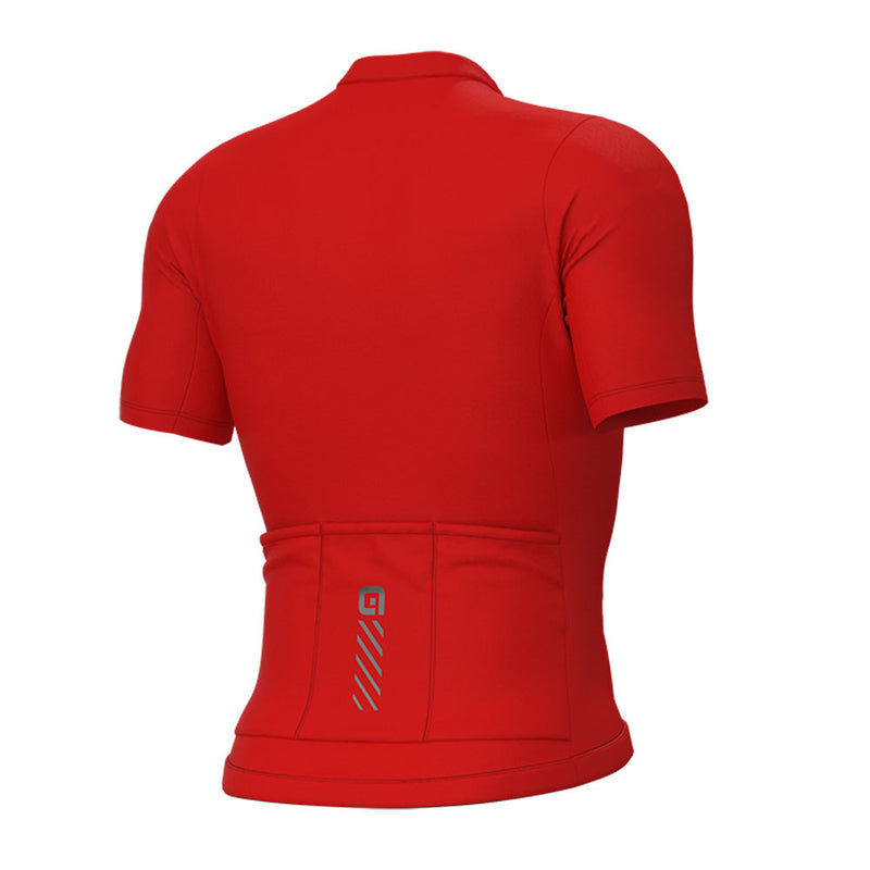 Ale Clothing Colour Block 2.0 Pragma Short Sleeves Jersey Red