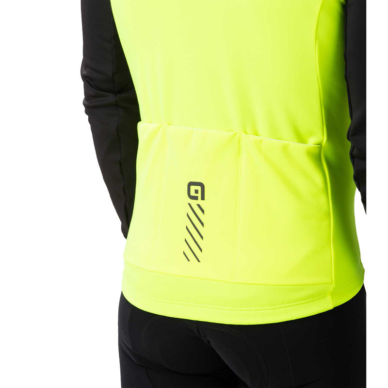 Ale Clothing Fondo 2.0 Solid Long Sleeves Jersey Yellow