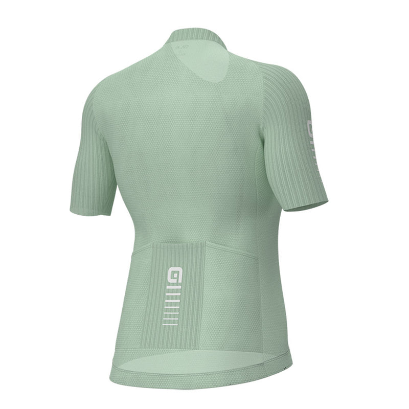 Ale Clothing Silver Cooling R-EV1 Ladies Short Sleeves Jersey Light Green