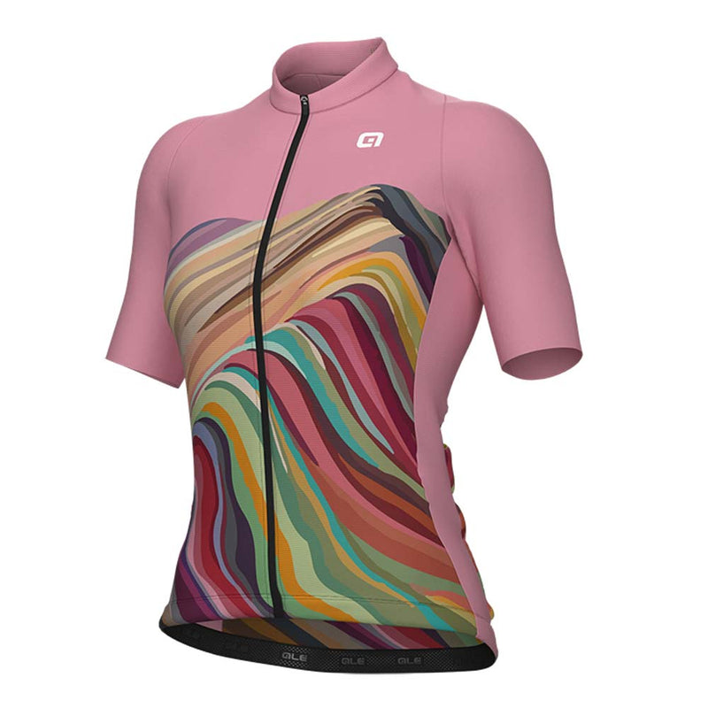 Ale Clothing Rainbow PR-E Ladies Short Sleeves Jersey Pink