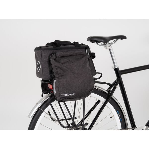 AtranVelo ZAP Top AVS Bag With Mini-Panniers Black