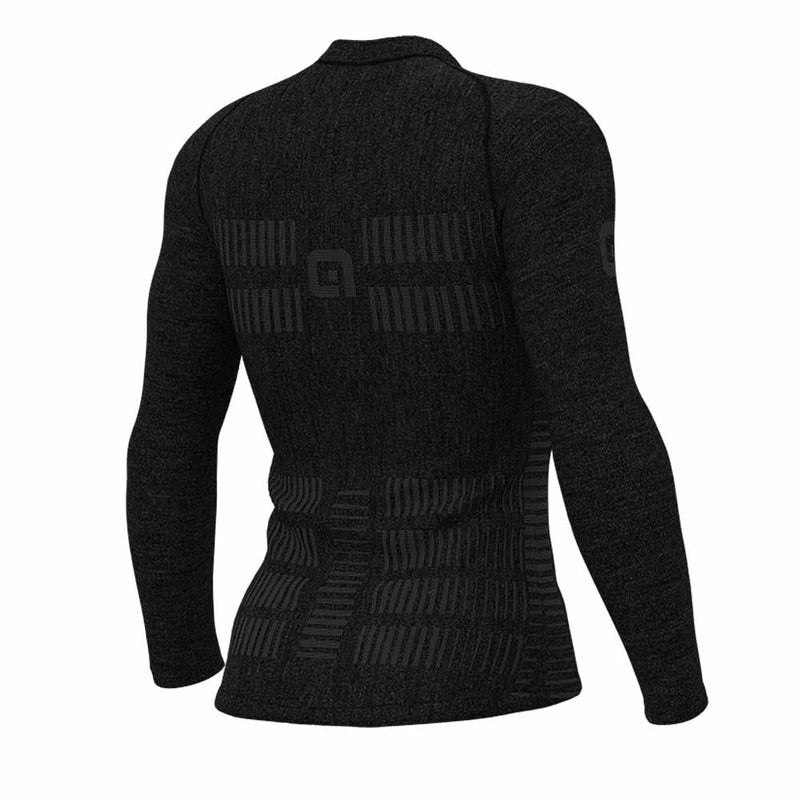 Ale Clothing Seamless Wool Ladies Baselayer Grey / Pink