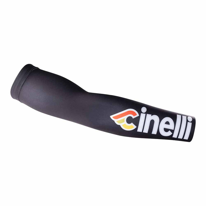 Cinelli Tempo Cinelli Logo Arm Warmers Black