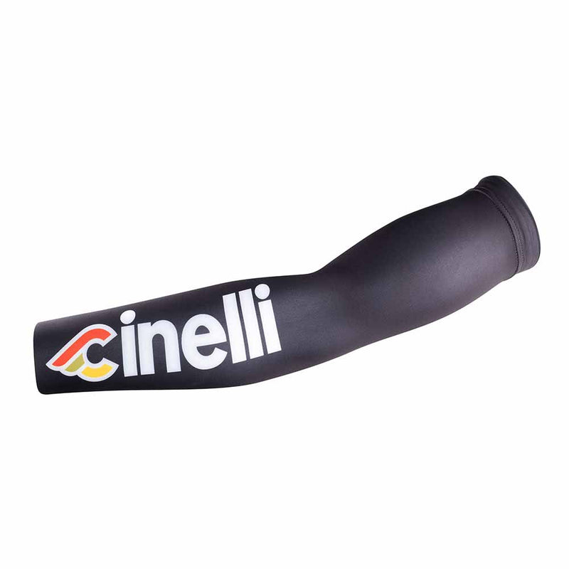 Cinelli Tempo Cinelli Logo Arm Warmers Black