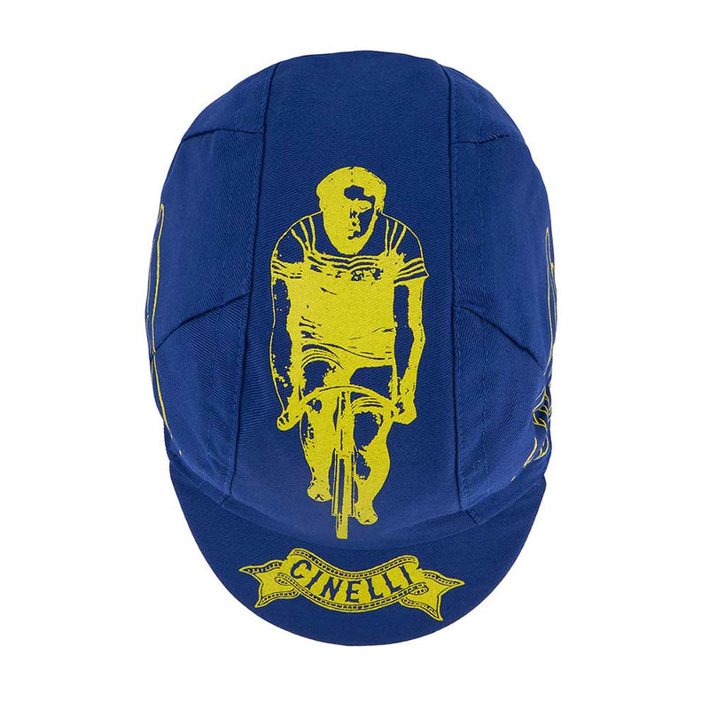 Cinelli Milano Veterans Cap Blue / Yellow