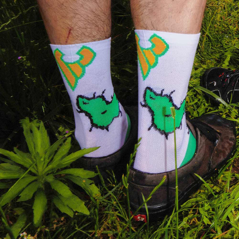 Cinelli Cactus Socks White / Green