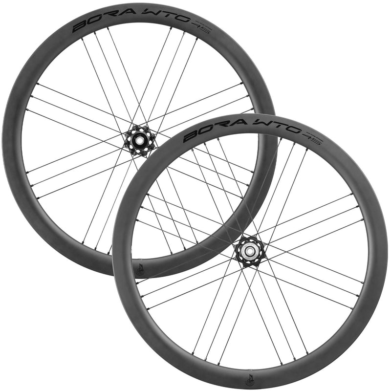 Campagnolo Bora WTO 45 DB 2WF C23 Matt SH11 Wheels Black - Pair