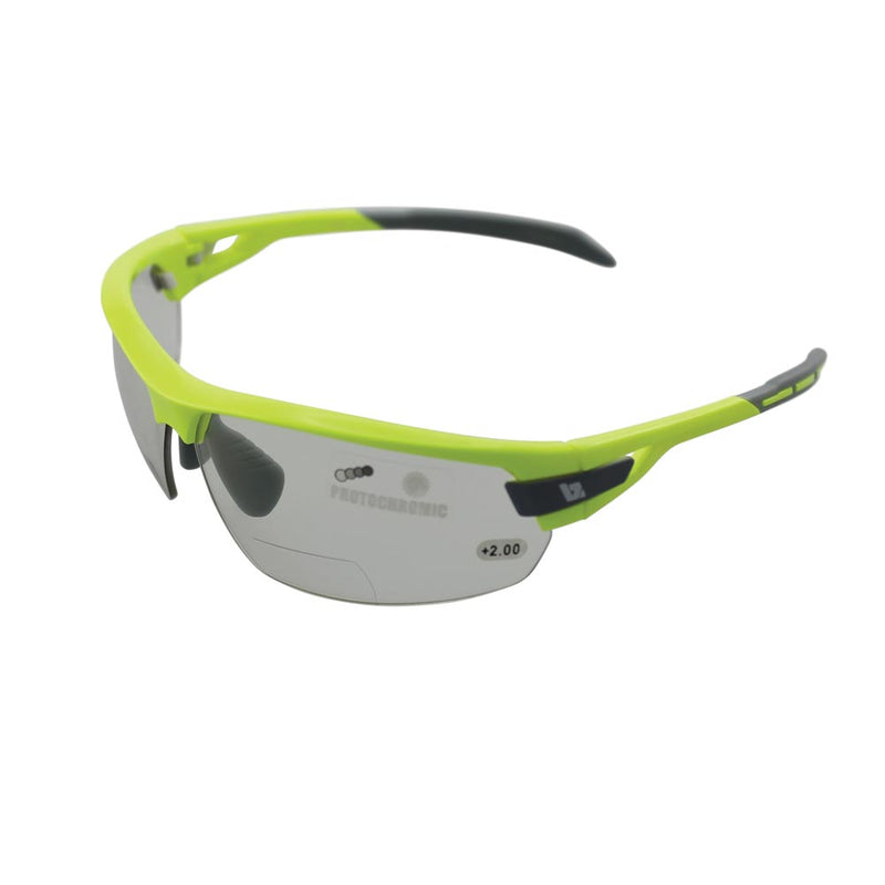 BZ Optics Pho Cat1-Cat3 Polarised Bi-Focal Photochromic Lenses Yellow