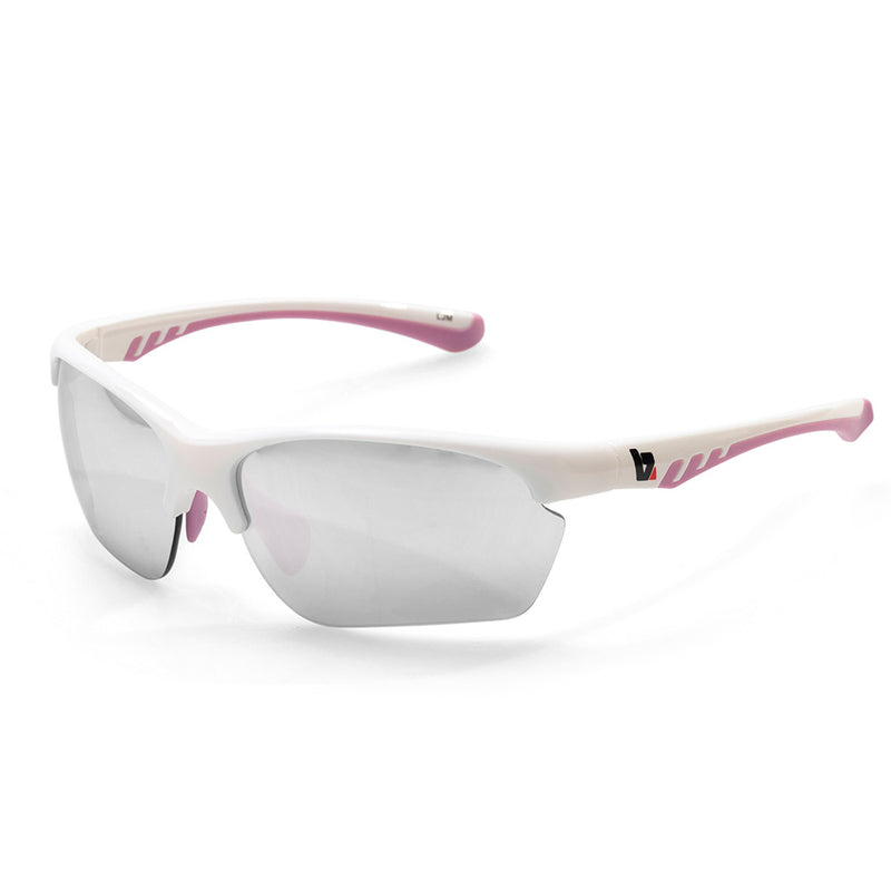 BZ Optics LJM Glasses Polarised Bi-Focal Cat1-Cat3 Photochromic Lenses White/Pink