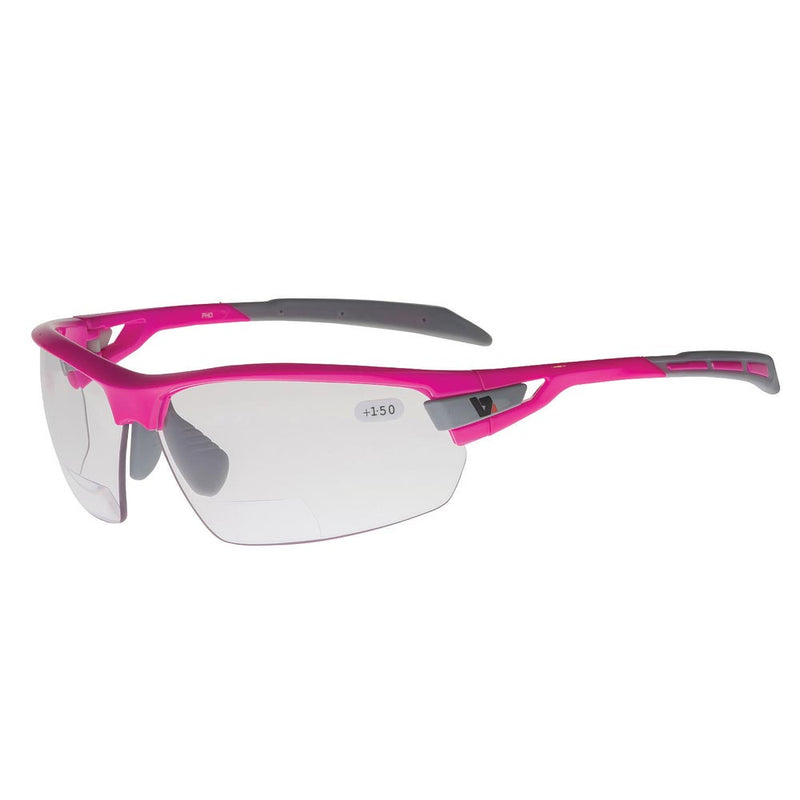 BZ Optics Pho Cat1-Cat3 Polarised Bi-Focal Photochromic Lenses Pink