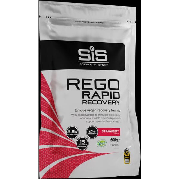 Science In Sport REGO Rapid Recovery Drink Powder Strawberry