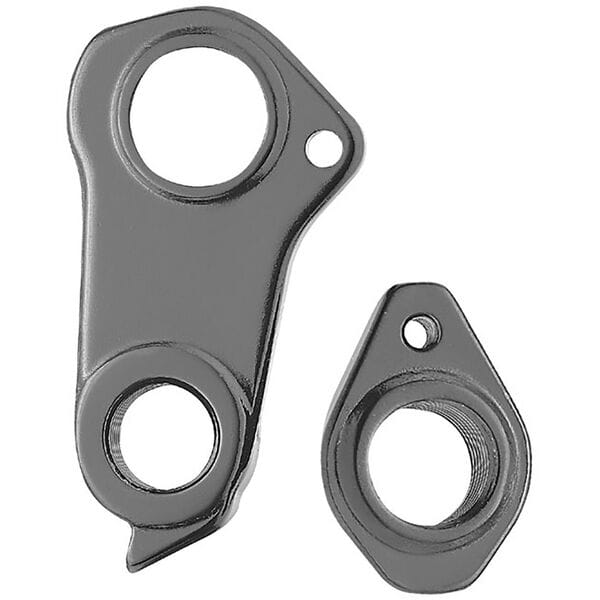 M Part GH-183 Gear Hanger Giant / Hanger + Axle Cap Black Alloy