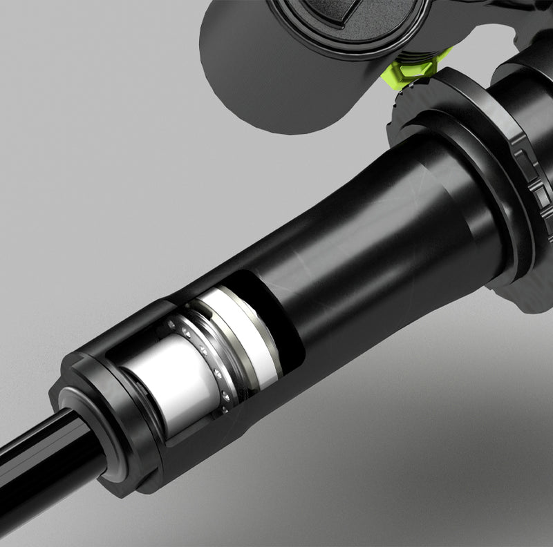 DVO Jade X Prime Coil Shock Trunnion Damper Only Black / Green