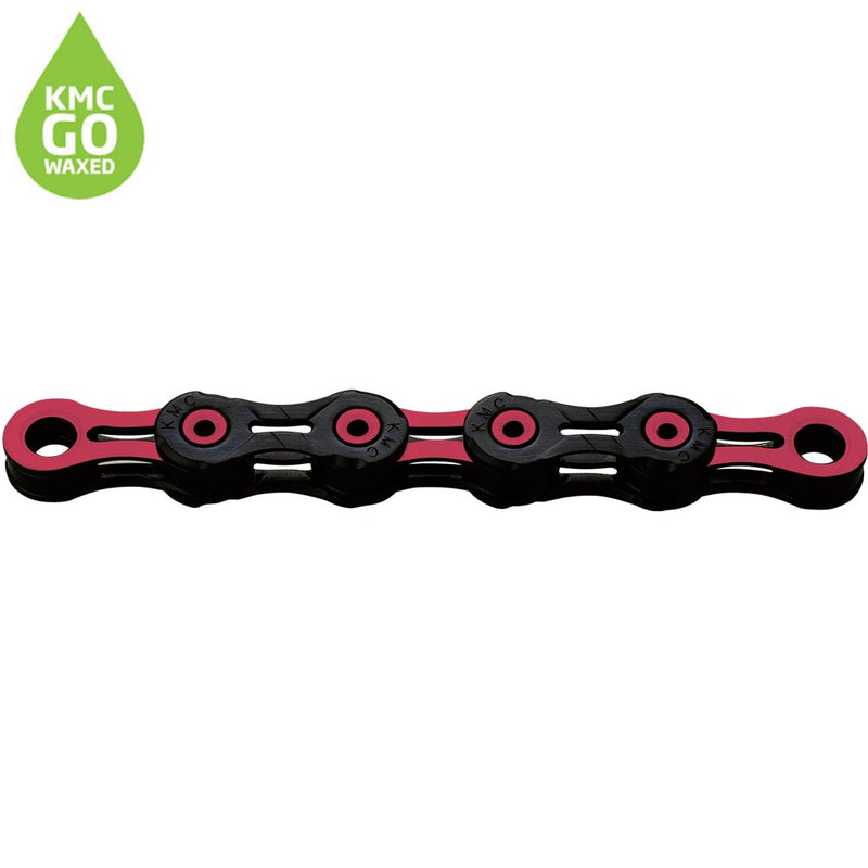 KMC X11 DLC Pre-waxed 118 Links Chain Black / Pink