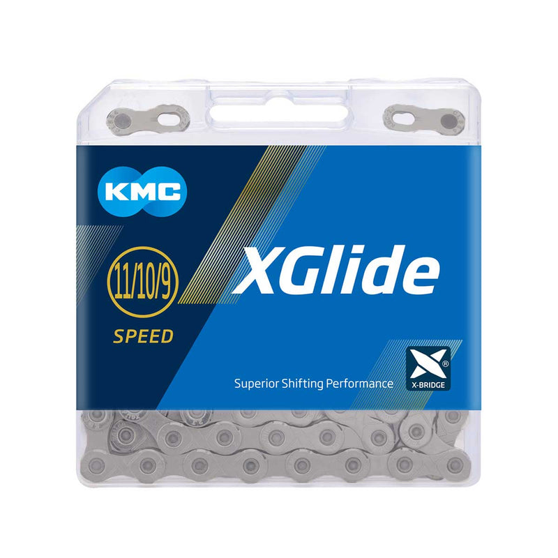 KMC X-Glide 9X / 10X / 11 Grey Cues Chain Grey