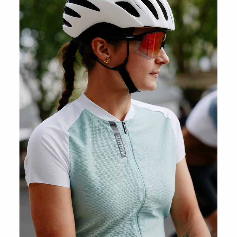 Mavic Aksium Ladies Jersey Mint White