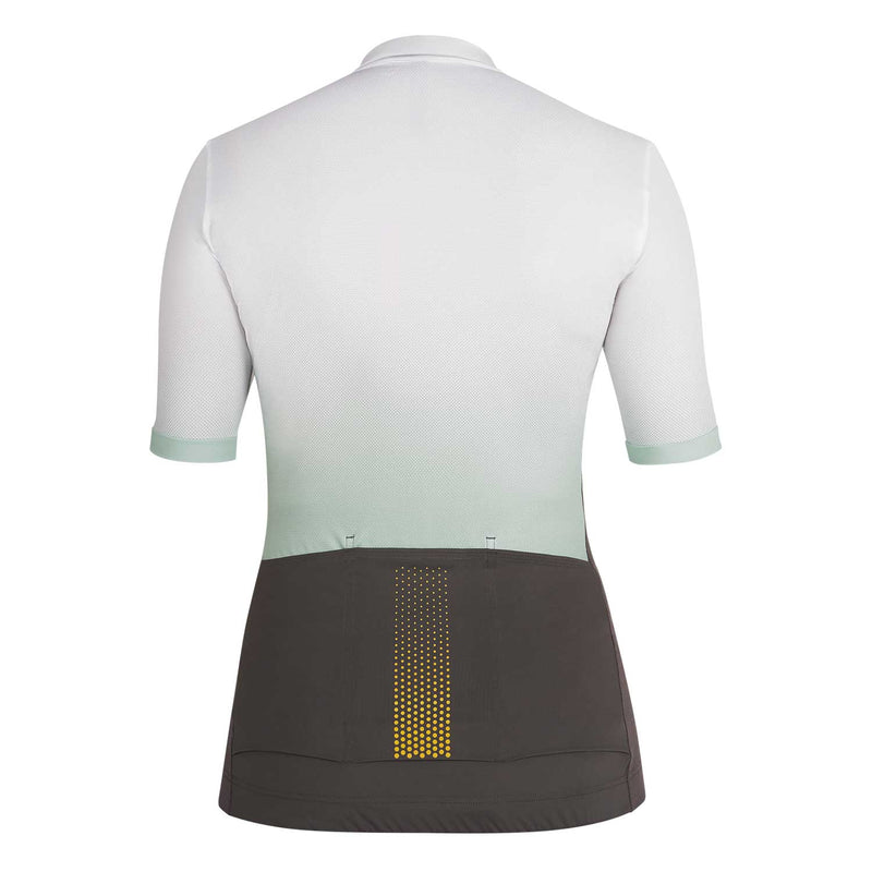 Mavic Essential Graphic Ladies Short Sleeved Jersey Mint White