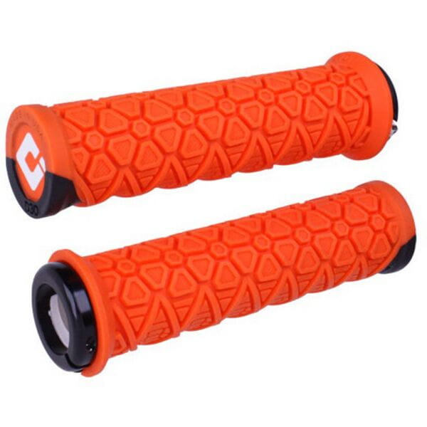 ODI Featuring D30 Vanquish MTB Lock On Grips Orange