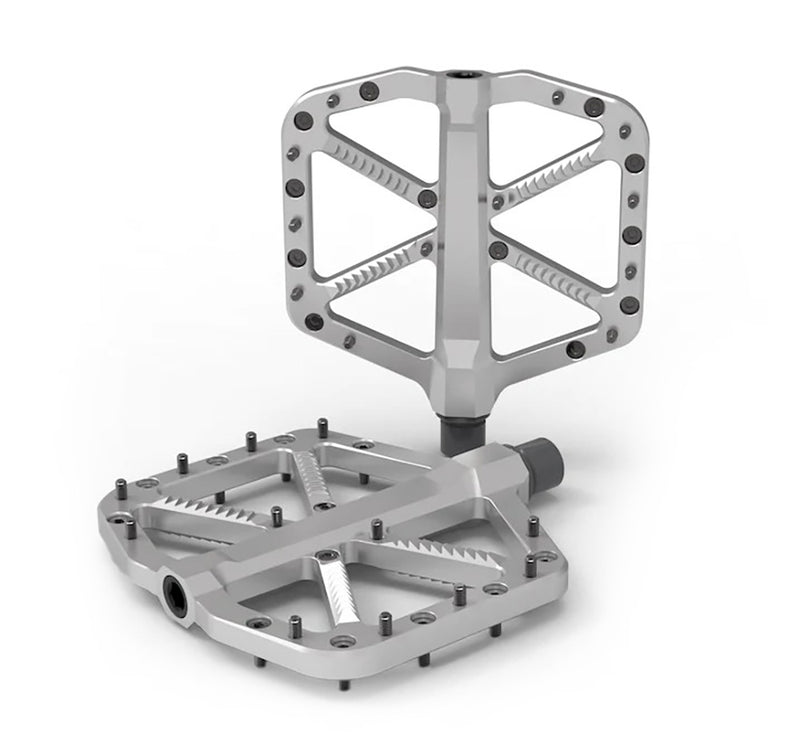 5Dev Trail/Enduro Pedals Raw Silver