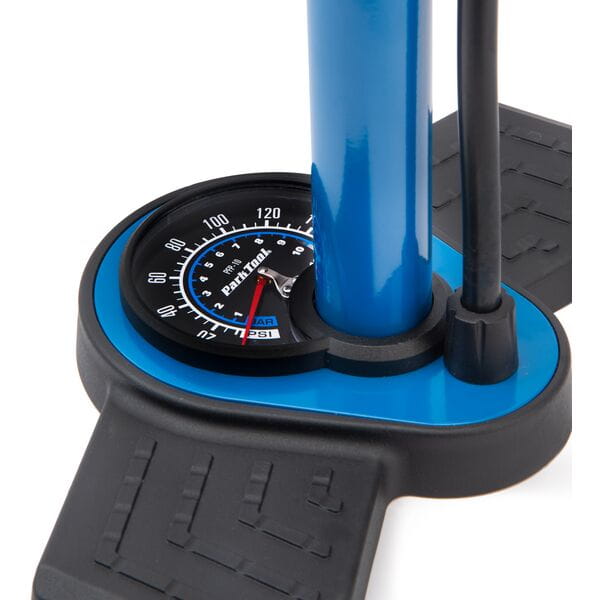 Park Tool PFP-10 Home Mechanic Floor Pump Blue / Black