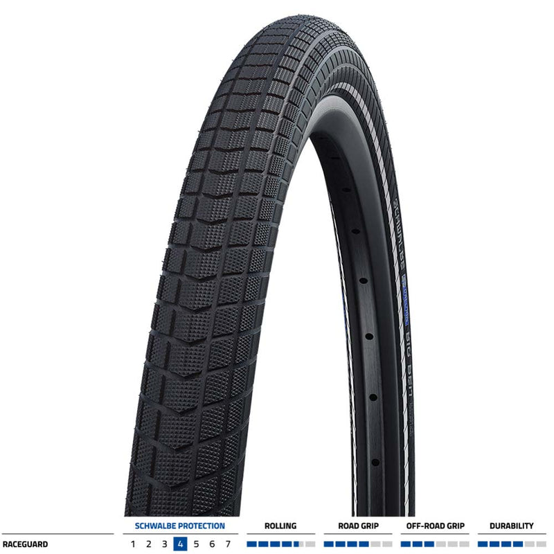 Schwalbe Big Ben Raceguard Tyres Black