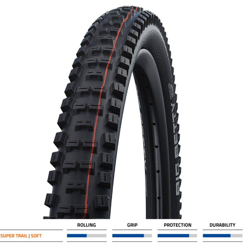 Schwalbe Big Betty Evo Super Trail Folding TLE Tyre Black