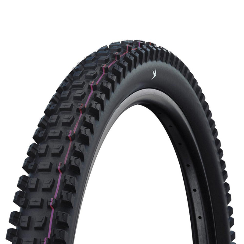 Schwalbe Albert Ultra Soft Trail Pro Evo TLR Folding Tyre Black