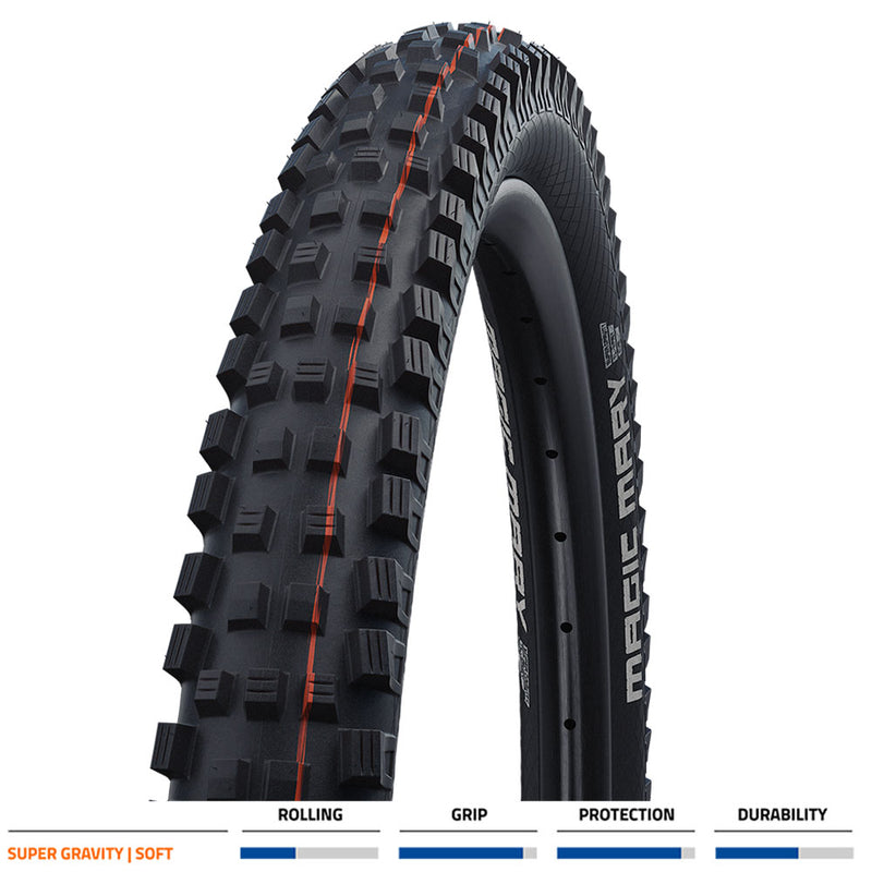 Schwalbe Magic Mary Evo Super Gravity Folding TLE Tyre Black