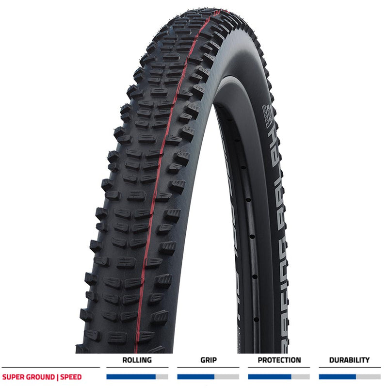 Schwalbe Racing Ralph Evo Super Ground Folding Tyres Black