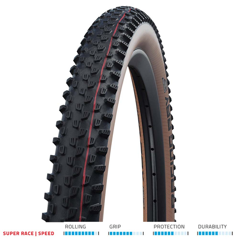 Schwalbe Racing Ray Evo Speedgrip TLE Tyre Tan