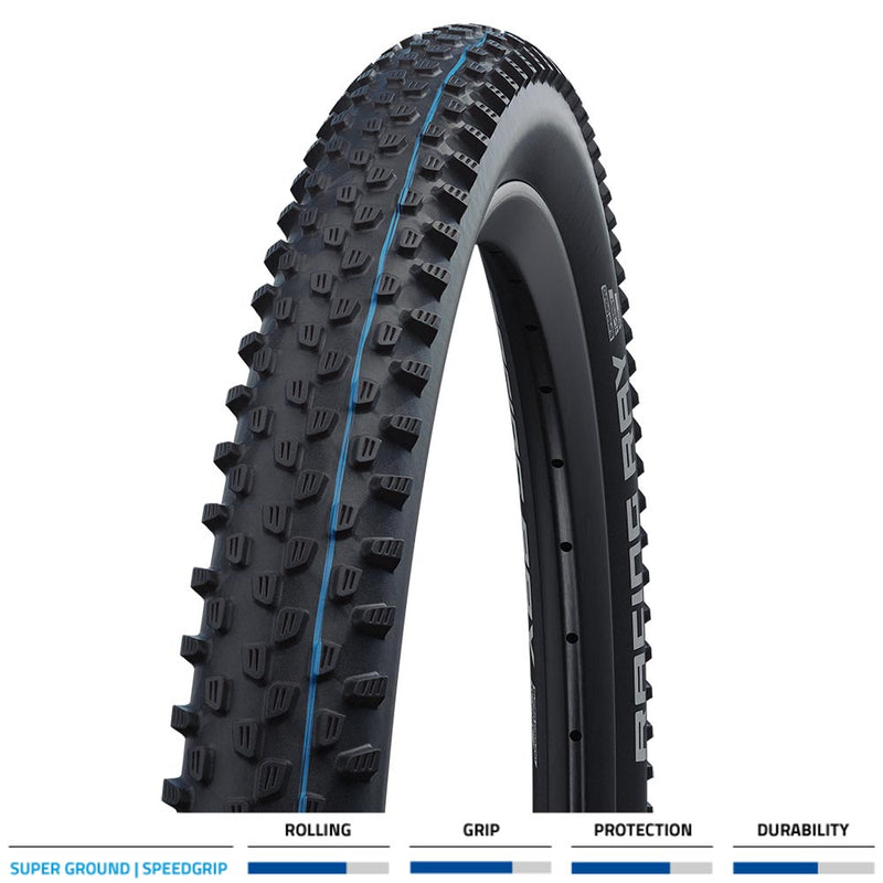 Schwalbe Racing Ray Evo Super Ground TLE Folding Tyre Black