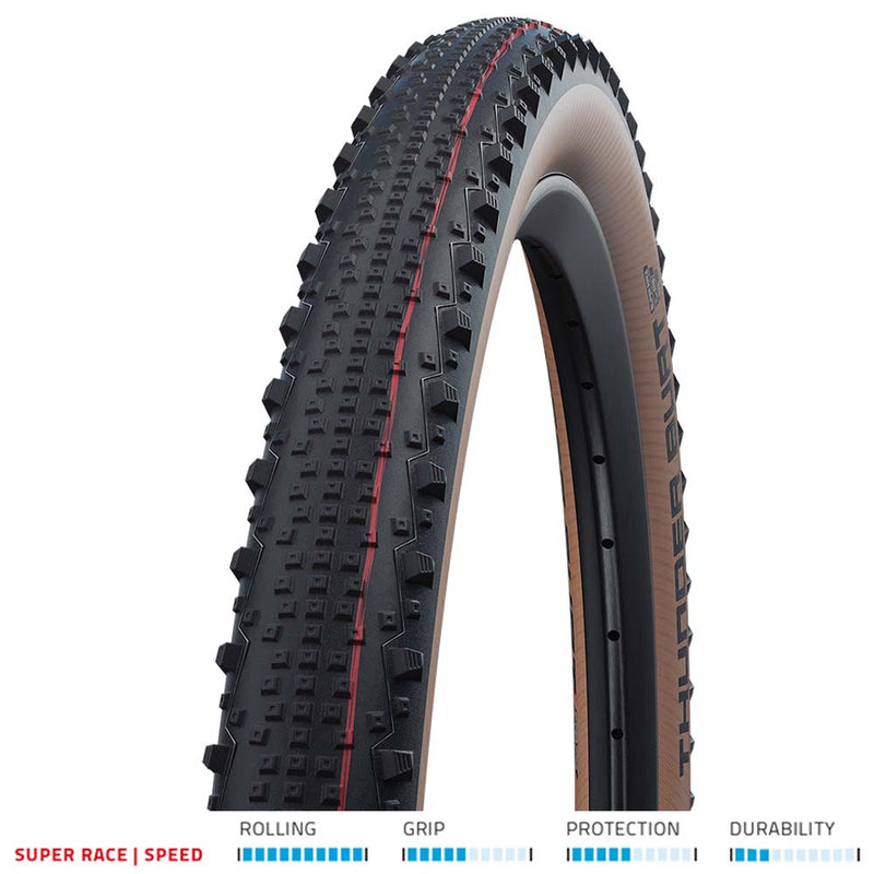 Schwalbe Thunder Burt Addix Speed Folding Tyre Black / Tan