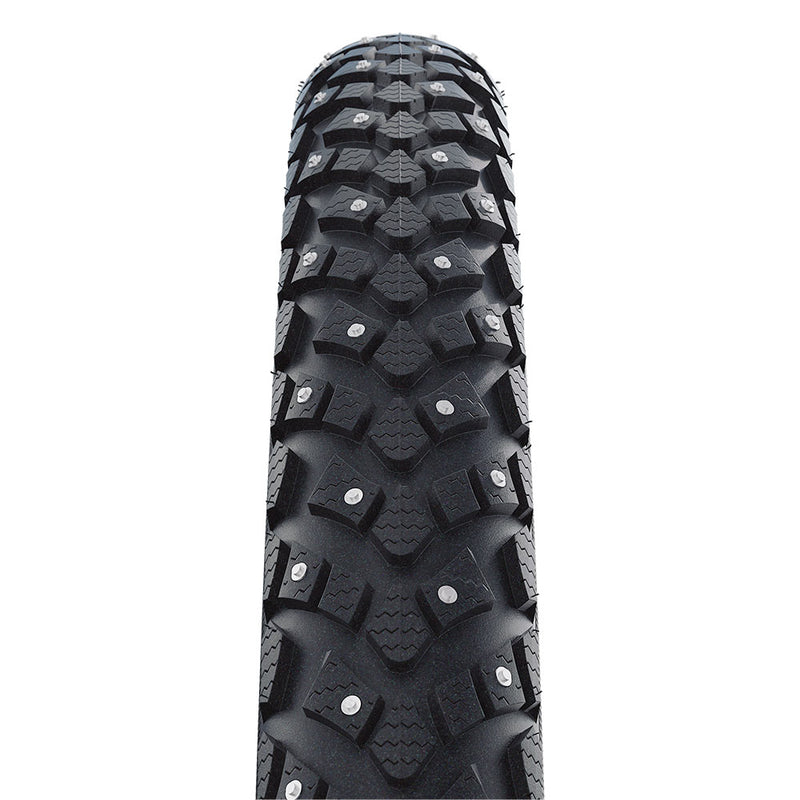 Schwalbe Marathon Winter Plus Smartguard Spiked Tyres Black