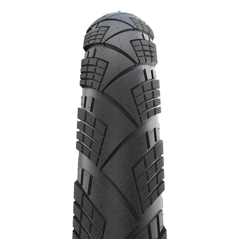 Schwalbe Marathon Efficiency Evo Super Race VG Tyre Black / Reflective