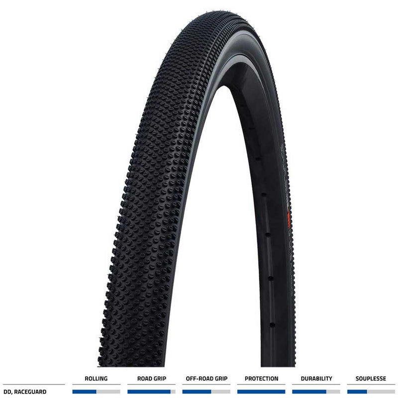 Schwalbe G-One Allround Perf DD Raceguard TLE Fold Black