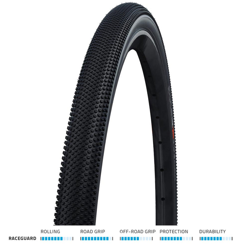 Schwalbe G-One Allround Addix Raceguard Folding Tyre Black