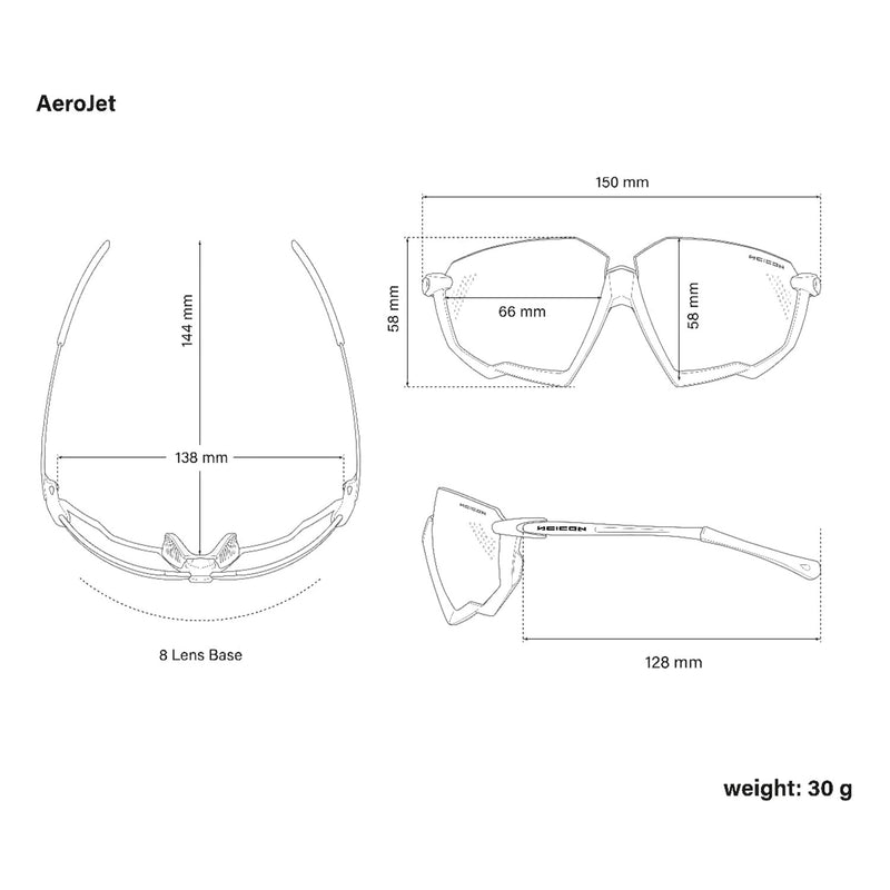 Scicon Sports Aerojet Titanium SCNPP MultiMirror Blue / Metal White