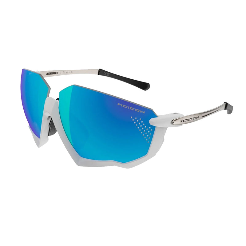 Scicon Sports Aerojet Titanium SCNPP MultiMirror Blue / Metal White