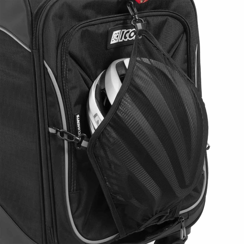 Scicon Sports Carry-On Luggage Cabin Trolley 35L 4 Wheels Black