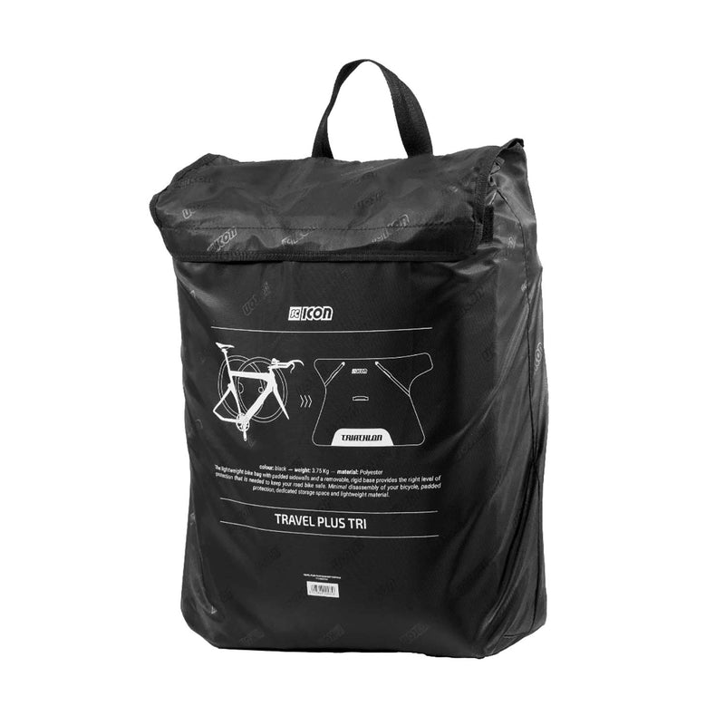 Scicon Sports Soft Travel Plus Triathlon Bike Bag Black