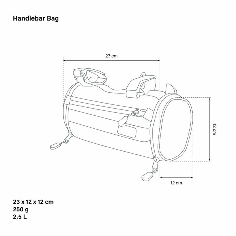 Scicon Sports Handlebar Bag Black