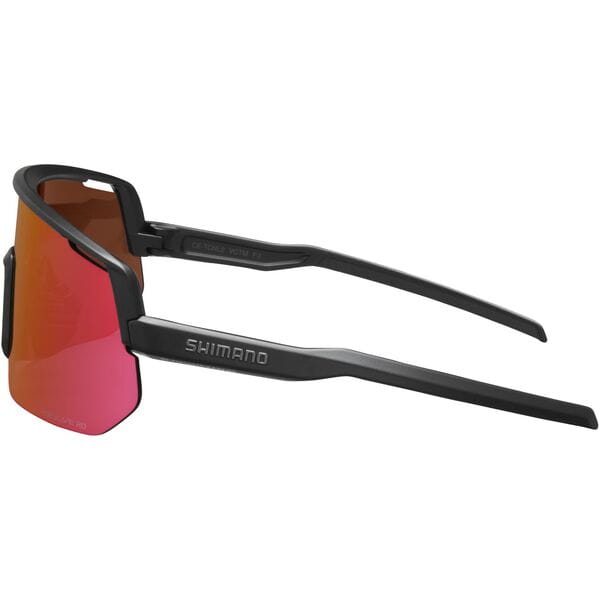 Shimano Technium Glasses Metallic RideScape Off-Road Lens Black