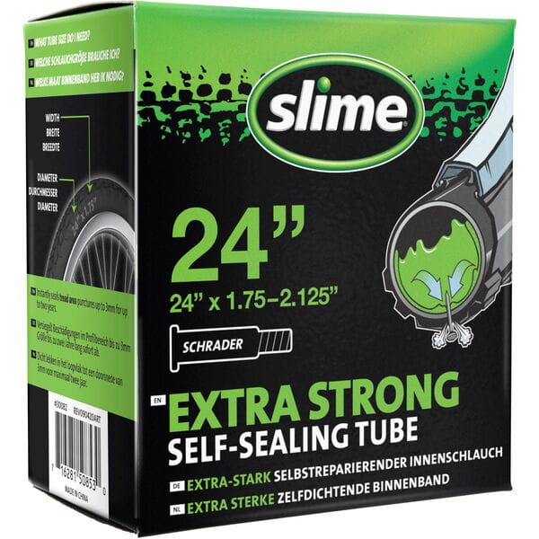 Slime Smart Schrader Valve Tube Black