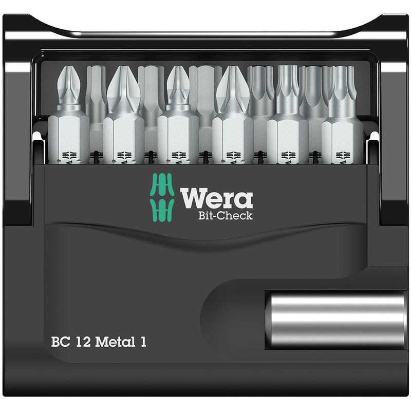 Wera Drill Bit Metal Set - 12 Pieces